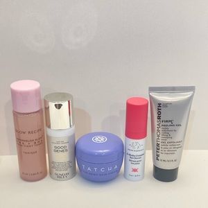 Tatcha, Drunk Elephant Etc Deluxe Sample Skincare Bundle